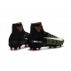 Scarpe da Calcetto Nike Mercurial Superfly V FG Nero Bianco Viola