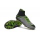 Scarpa da Calcio Nuovo Nike Hypervenom Phantom II FG ACC Nero Grigio