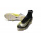 Scarpe da Calcetto Nike Mercurial Superfly V FG Nero Bianco Giallo