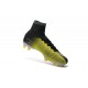Scarpe da Calcetto Nike Mercurial Superfly V FG Nero Bianco Giallo