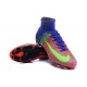 Scarpe da Calcetto Nike Mercurial Superfly V FG Blu Arancio Verde