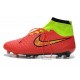 Nike Scarpe da Calcio Uomo Magista Obra FG ACC Rosso Volt Oro