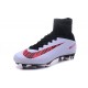Scarpe da Calcetto Nike Mercurial Superfly V FG Bianco Rosso