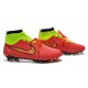 Nike Scarpe da Calcio Uomo Magista Obra FG ACC Rosso Volt Oro