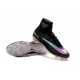 Scarpe da Calcetto Nike Mercurial Superfly V FG Nero Metallico