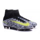 Scarpe da Calcetto Nike Mercurial Superfly V FG Bianco Nero Giallo