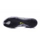 Scarpe da Calcetto Nike Mercurial Superfly V FG Bianco Nero Giallo