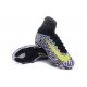 Scarpe da Calcetto Nike Mercurial Superfly V FG Bianco Nero Giallo