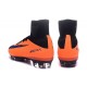 Nike Mercurial Superfly V FG Nuovo Scarpa da Calcio Uomo Arancio Viola