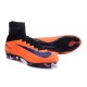 Nike Mercurial Superfly V FG Nuovo Scarpa da Calcio Uomo Arancio Viola