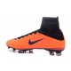 Nike Mercurial Superfly V FG Nuovo Scarpa da Calcio Uomo Arancio Viola
