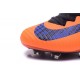 Nike Mercurial Superfly V FG Nuovo Scarpa da Calcio Uomo Arancio Viola