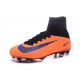 Nike Mercurial Superfly V FG Nuovo Scarpa da Calcio Uomo Arancio Viola