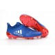 Scarpini da Calcio Nuovo 2016 adidas X 16+ Purechaos FG Blu Rosso