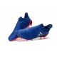 Scarpini da Calcio Nuovo 2016 adidas X 16+ Purechaos FG Blu Rosso