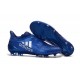 adidas Scarpe da Calcio Uomo X 16+ Purechaos FG/AG Terreni duri Blu Metallico