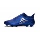adidas Scarpe da Calcio Uomo X 16+ Purechaos FG/AG Terreni duri Blu Metallico