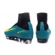 Nike Mercurial Superfly V FG Nuovo Scarpa da Calcio Uomo Blu Giallo