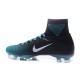 Nike Mercurial Superfly V FG Nuovo Scarpa da Calcio Uomo Nero Bianco Blu