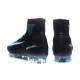 Nike Mercurial Superfly V FG Nuovo Scarpa da Calcio Uomo Nero Bianco Blu