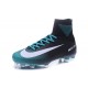Nike Mercurial Superfly V FG Nuovo Scarpa da Calcio Uomo Nero Bianco Blu