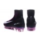 Nike Mercurial Superfly V FG Nuovo Scarpa da Calcio Uomo Nero Viola Bianco