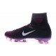 Nike Mercurial Superfly V FG Nuovo Scarpa da Calcio Uomo Nero Viola Bianco