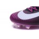 Nike Mercurial Superfly V FG Nuovo Scarpa da Calcio Uomo Nero Viola Bianco
