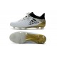Scarpe da Calcetto Adidas X 16.1 FG Bianco Oro Nero