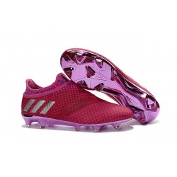 Nuove Scarpe da Calcio adidas Messi 16+ Pureagility FG/AG Rosso Metallico