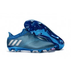Nuove Scarpe da Calcio adidas Messi 16+ Pureagility FG/AG Blu Metallico