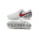 Nike Tiempo Legend 6 FG ACC Scarpini da Calcio Uomo Bianco Rosso