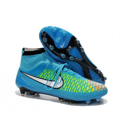 Nike Scarpe da Calcio Uomo Magista Obra FG ACC Blu Bianco Rosso