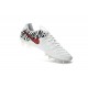 Nike Tiempo Legend 6 FG ACC Scarpini da Calcio Uomo Bianco Rosso