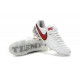 Nike Tiempo Legend 6 FG ACC Scarpini da Calcio Uomo Bianco Rosso