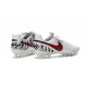 Nike Tiempo Legend 6 FG ACC Scarpini da Calcio Uomo Bianco Rosso