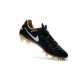Nike Tiempo Legend 6 FG ACC Scarpini da Calcio Uomo Nero Oro Bianco