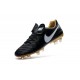 Nike Tiempo Legend 6 FG ACC Scarpini da Calcio Uomo Nero Oro Bianco