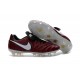 Nike Tiempo Legend 6 FG ACC Scarpini da Calcio Uomo Rosso Bianco