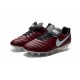 Nike Tiempo Legend 6 FG ACC Scarpini da Calcio Uomo Rosso Bianco