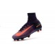 Nike Mercurial Superfly V FG Nuovo Scarpa da Calcio Uomo Viola Arancio
