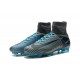Scarpe da Calcio Nike Mercurial Superfly 5 FG ACC Grigio Blu Nero