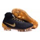 Scarpe da Calcio Nike Magista Obra II FG Uomo Nero Oro