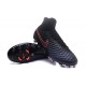 Scarpe da Calcio Nike Magista Obra II FG Uomo Nero Arancio