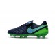 Nike Tiempo Legend 6 FG ACC Scarpini da Calcio Uomo Nero Verde