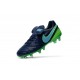 Nike Tiempo Legend 6 FG ACC Scarpini da Calcio Uomo Nero Verde
