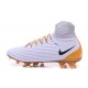 Nike Magista Obra 2 FG Nuove Scarpe da Calcio Bianco Oro