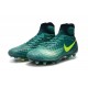 Nike Magista Obra 2 FG Nuove Scarpe da Calcio Verde Giallo