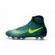 Nike Magista Obra 2 FG Nuove Scarpe da Calcio Verde Giallo