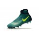 Nike Magista Obra 2 FG Nuove Scarpe da Calcio Verde Giallo
